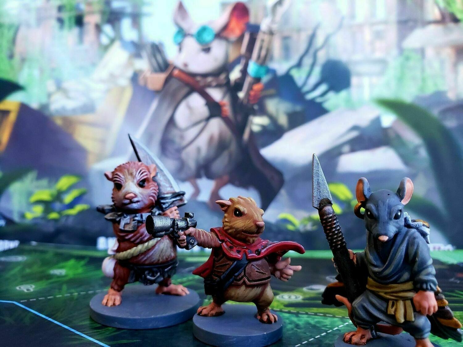 Aftermath: Le Cataclysme Figurines