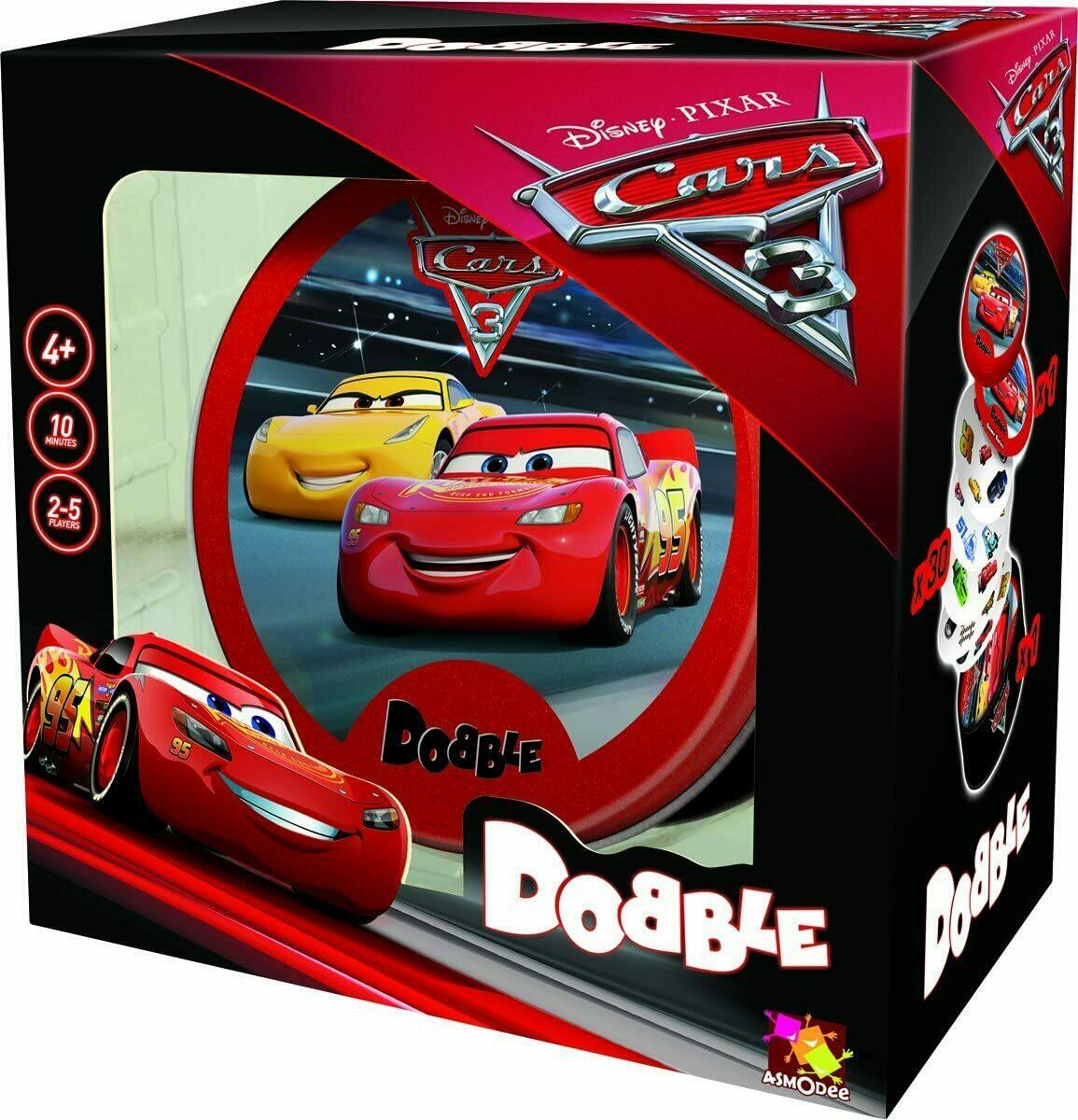 Dobble: Cars 3 Cover 3d
