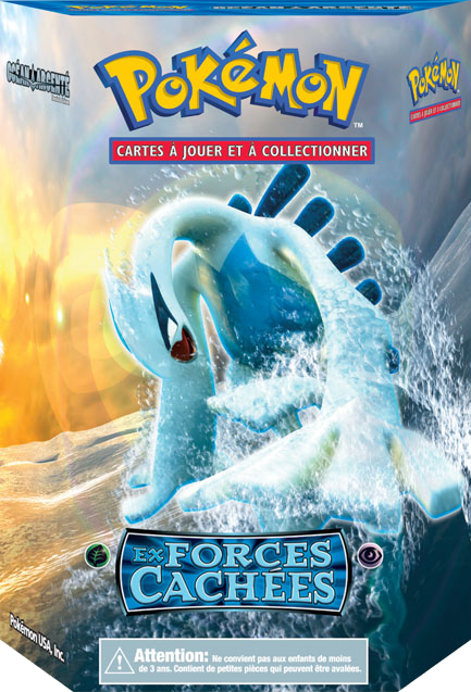 Pokémon: EX - Forces Cachées - Océan Argenté Cover Transparent