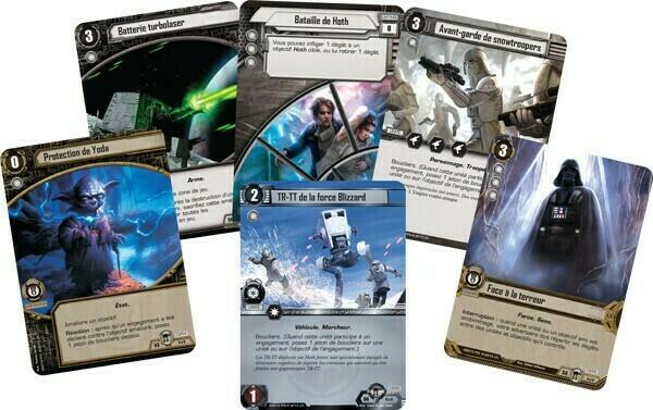 Star Wars: Le Jeu de Cartes - L'Attaque de la Base Echo Cartes