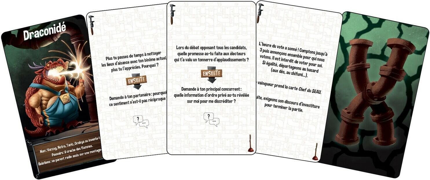 Donjons & Siphons Cartes