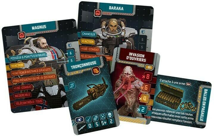 Zombicide: Invader Français Cartes