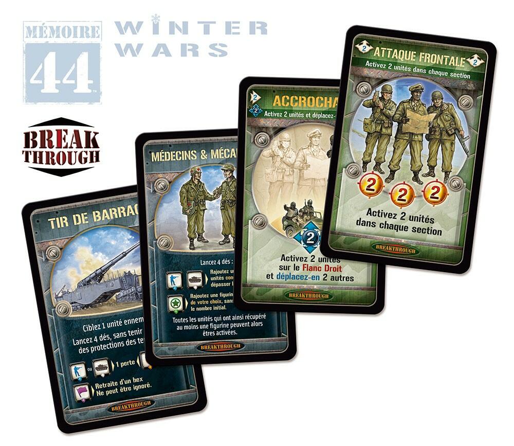 Mémoire 44: Winter Wars Cartes