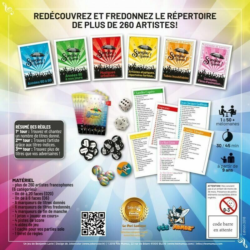 Singin' In the Game ! Back