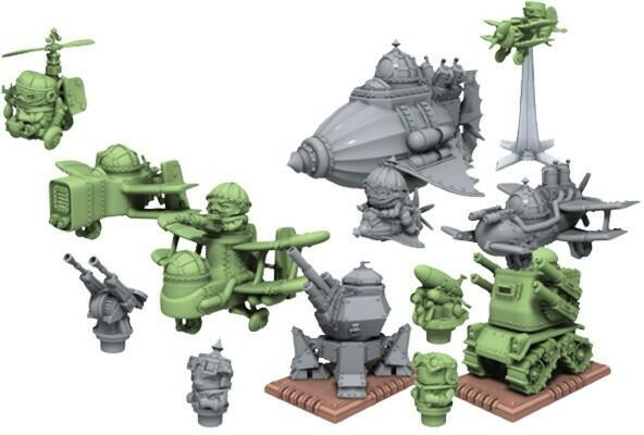 Rivet Wars: La Bataille de Brighton Figurines