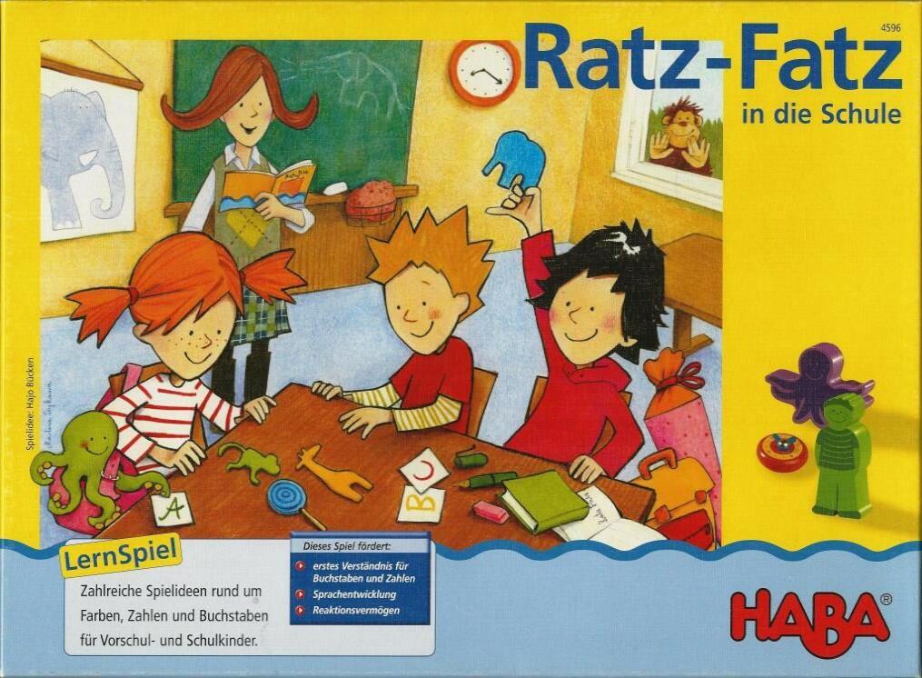 Ratz Fatz: In die Schule Cover