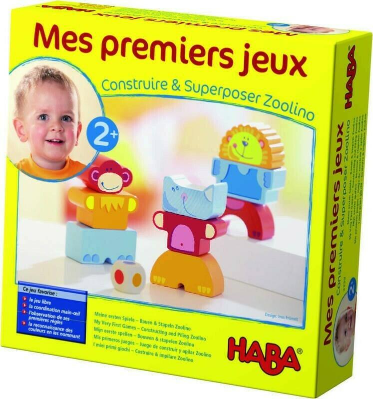 Mes Premiers Jeux: Construire & Superposer Zoolino Cover 3d