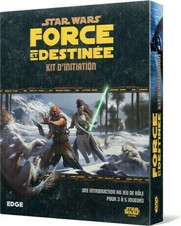 Star Wars: Force et Destinée - Le Jeu de Rôle - Kit d’Initiation Cover 3d