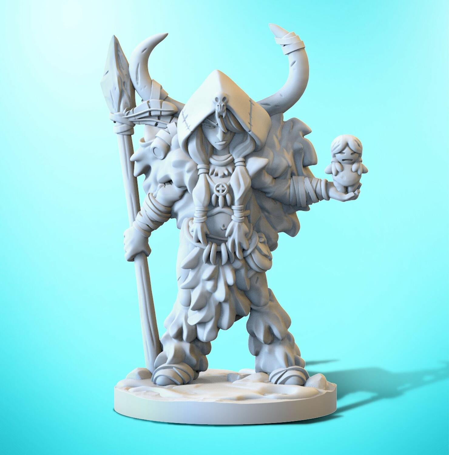 Endless Winter: Paleoamericans Figurine