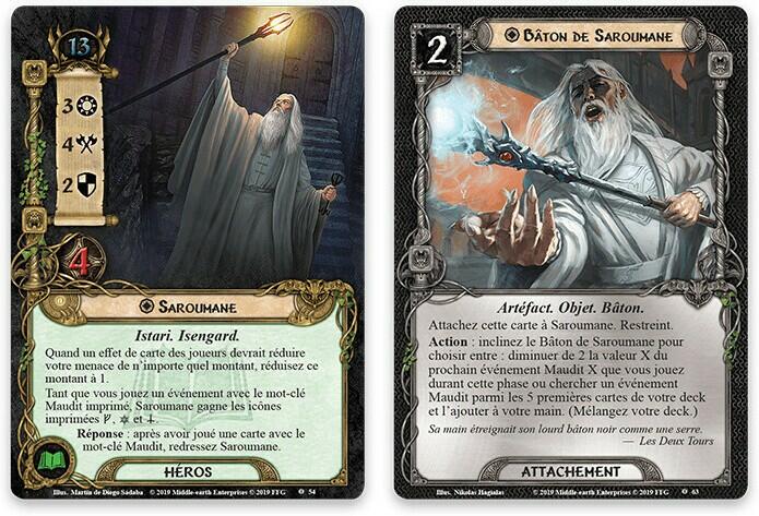 Le Seigneur des Anneaux: Le Jeu de Cartes - Le Défi des Gens-des-Chariots Cartes