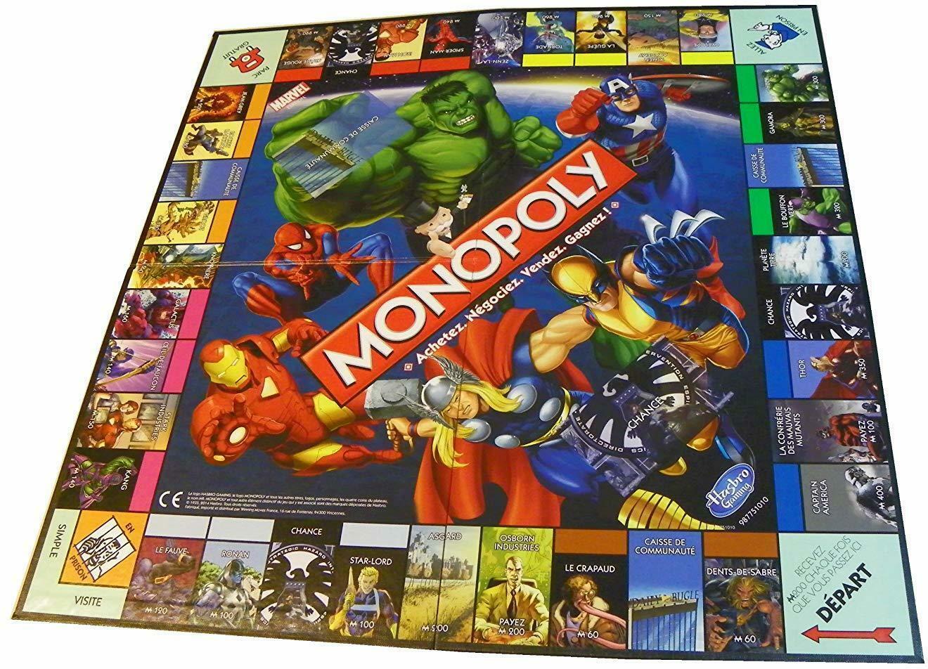 Monopoly: Marvel Plateau
