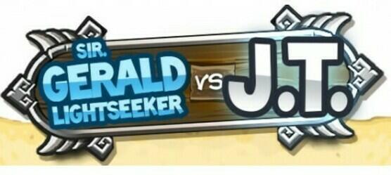 Kingdom Rush: Rift in Time - Sir Gerald Lightseeker vs. J.T. Logo