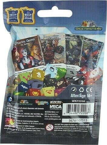 Dice Masters: World's Finest - Booster Back 3d