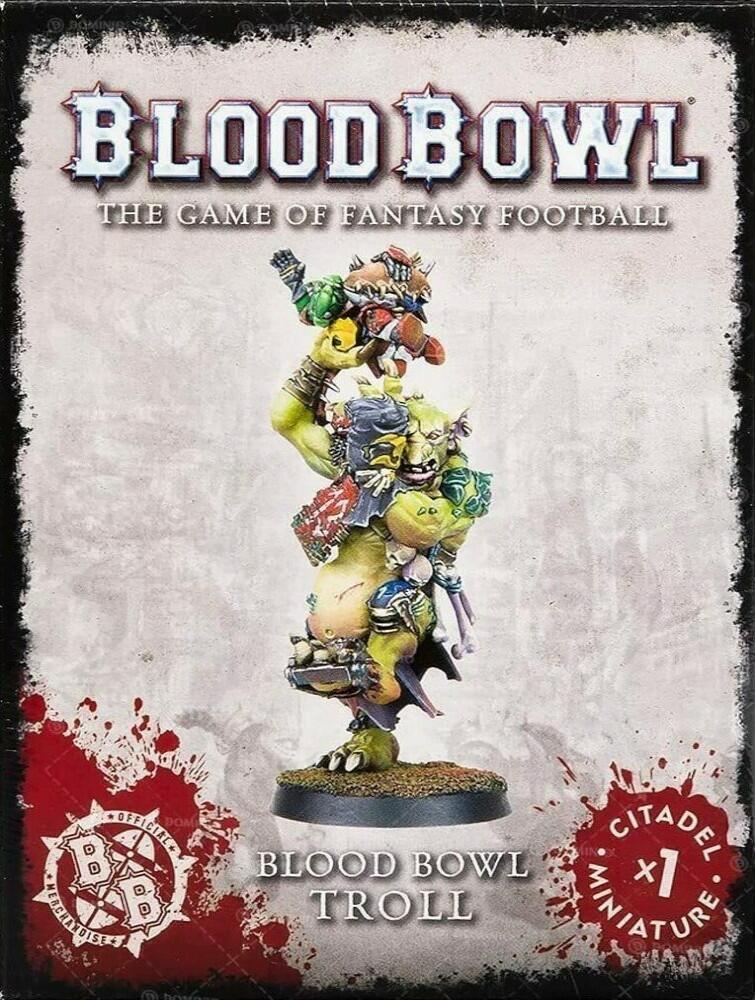 Blood Bowl: The Game of Fantasy Football - Troll Cover