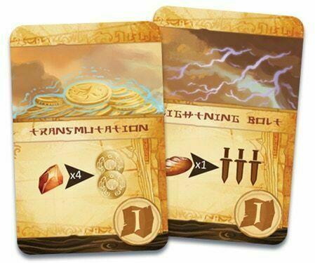 Near and Far: Les Royaumes du Lointain - Les Mines d'Ambre Cartes