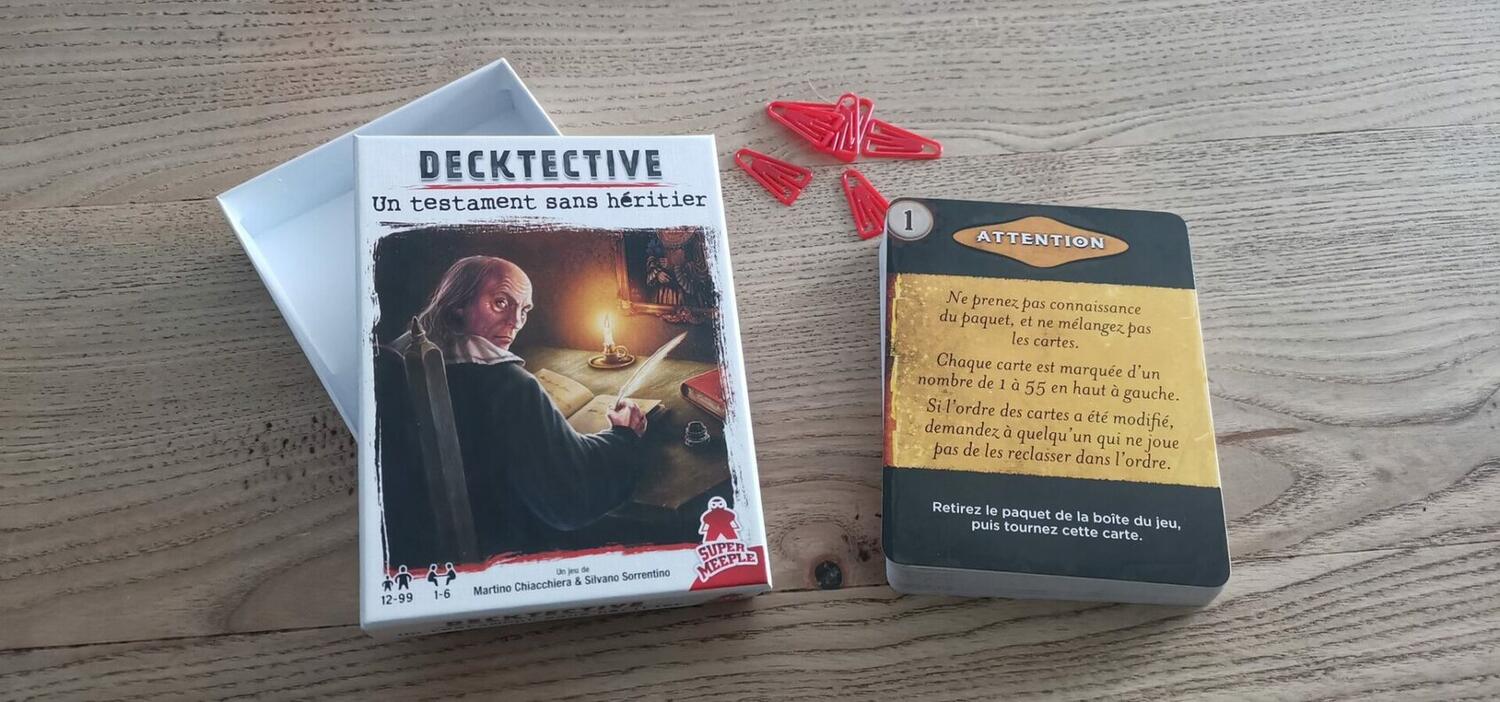 Decktective: Un Testament sans Héritier Eclate