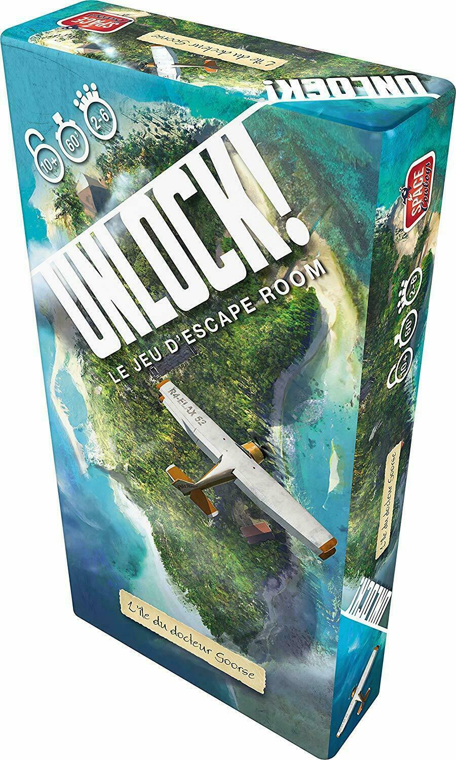 Unlock ! L'Île du Docteur Goorse Cover 3d