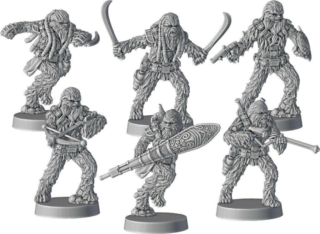 Star Wars: Légion - Combattants Wookies Figurines