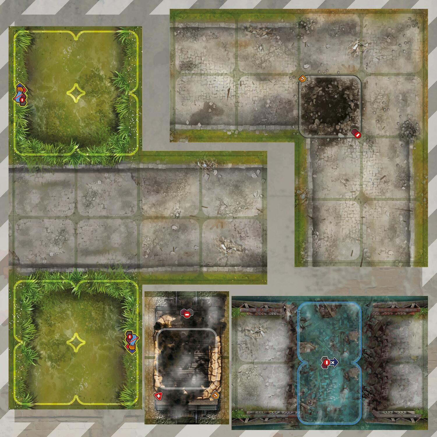 Heroes of Normandie: Battleground Set 3 - Terrain Pack Plateau