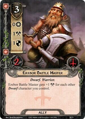 Le Seigneur des Anneaux: Le Jeu de Cartes - La Longue Obscurité Carte