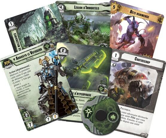 Warhammer 40,000: Conquest - Les Légions de la Mort Cartes