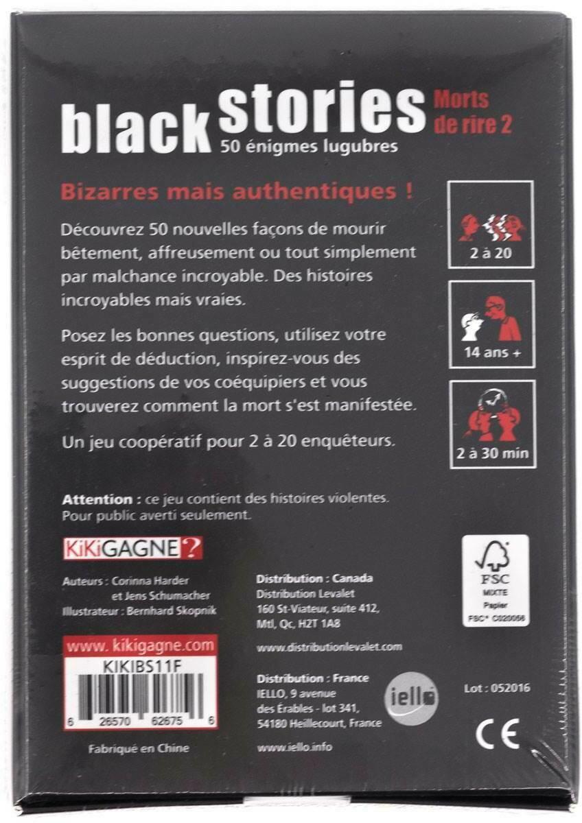 Black Stories: Morts de Rire 2 Back