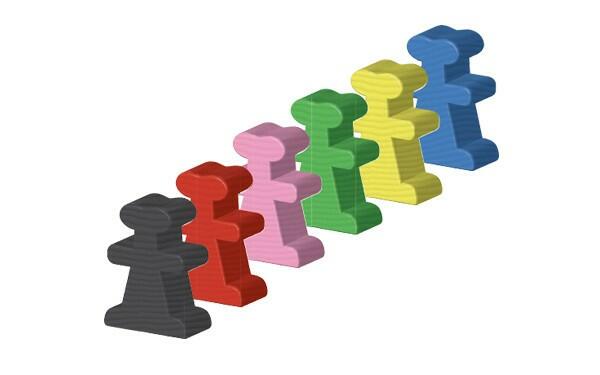 Carcassonne: Marchands & Bâtisseurs Meeple