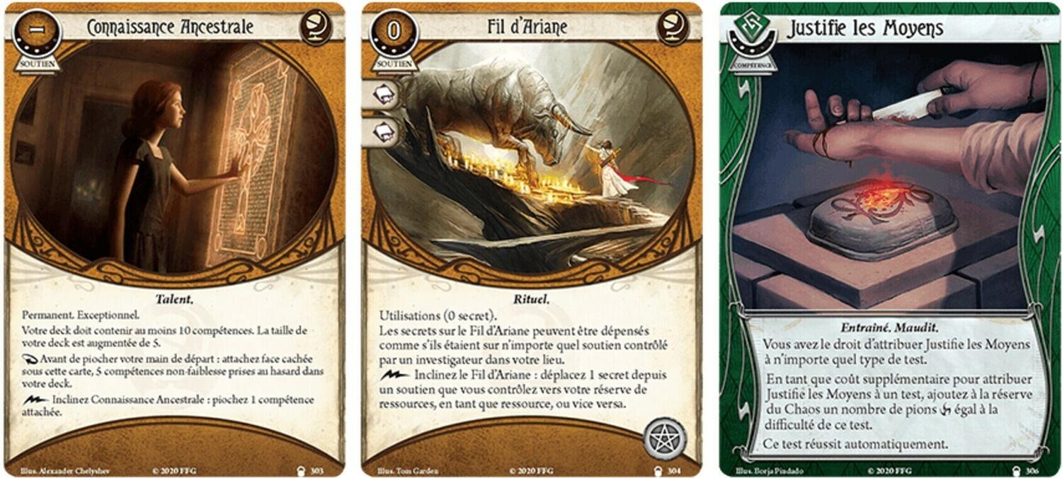 Horreur à Arkham: Le Jeu de Cartes - Dans le Maelström Cartes