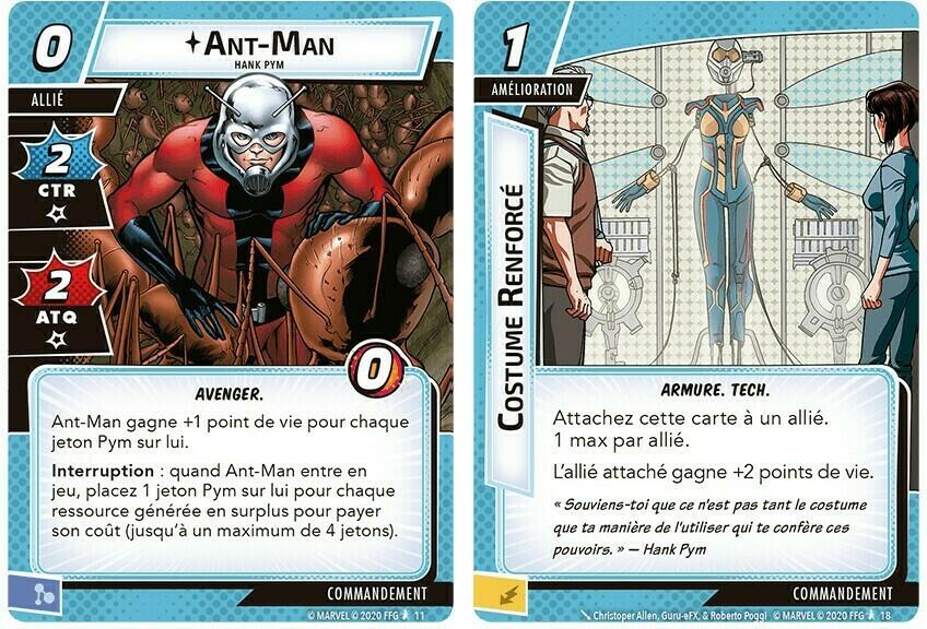 Marvel Champions: Le Jeu de Cartes - Ant-Man Cartes