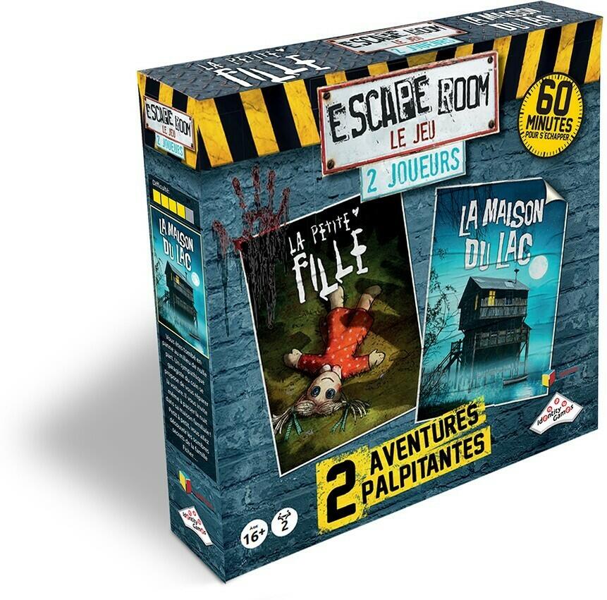 Escape Room: Le Jeu - 2 Joueurs - La Petite Fille/La Maison du Lac Cover 3d