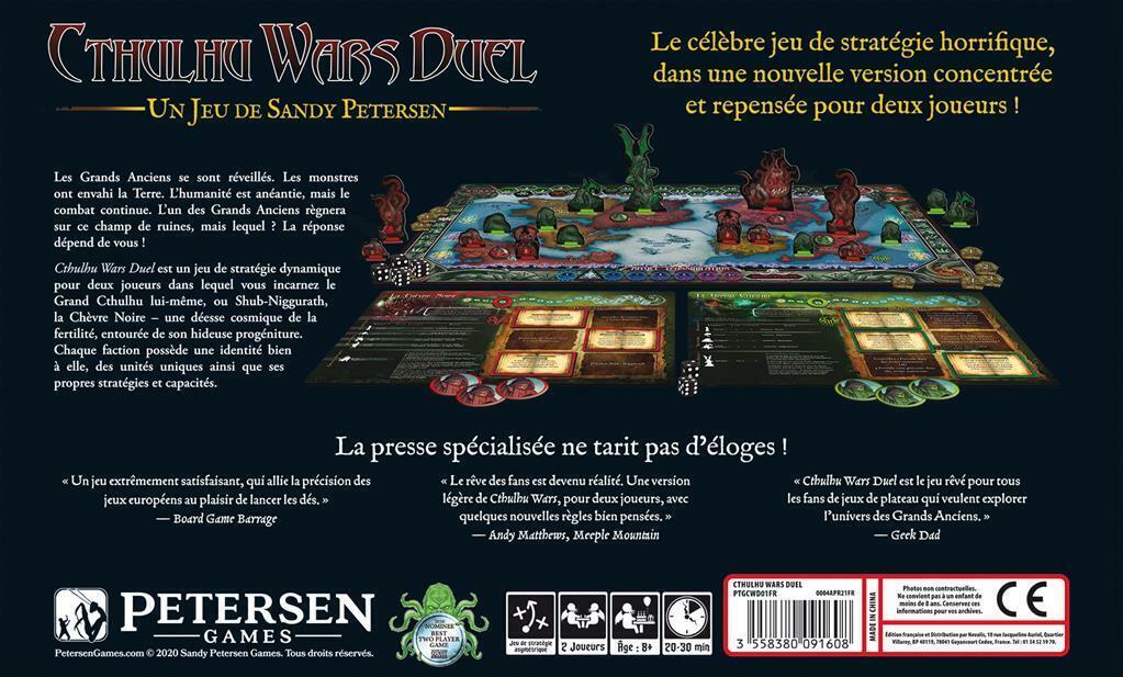 Cthulhu Wars: Duel Back