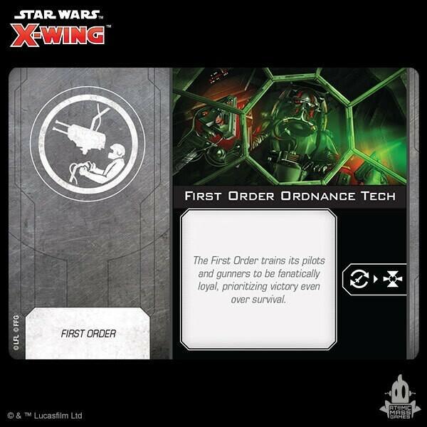 Star Wars: X-Wing - Fureur du Premier Ordre Carte