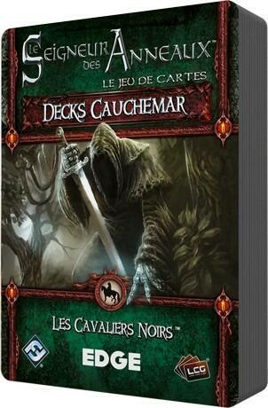 Le Seigneur des Anneaux: Le Jeu de Cartes - Deck Cauchemar - Les Cavaliers Noirs Cover 3d