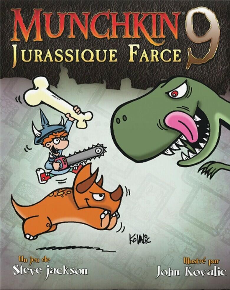 Munchkin 9: Jurassique Farce Cover