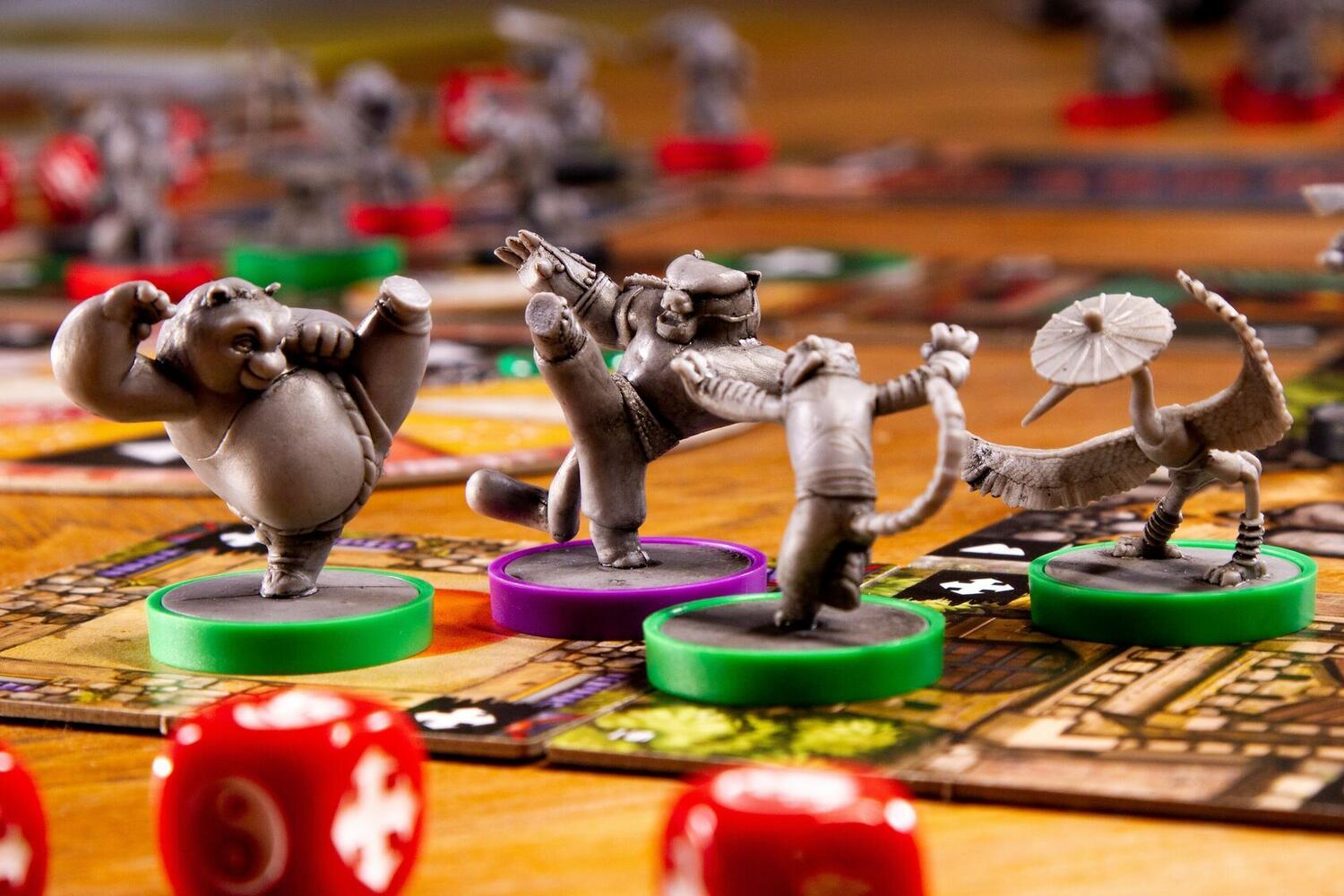 Kung Fu Panda: Le Jeu de Société Zoom