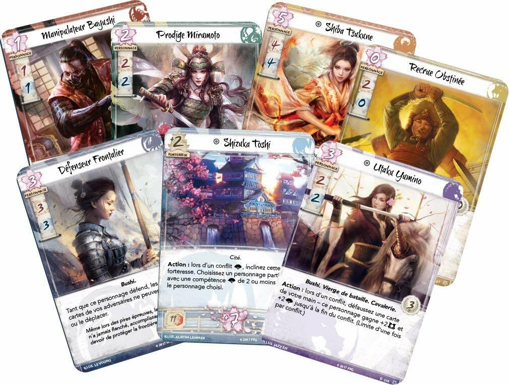 La Légende des Cinq Anneaux: Le Jeu de Cartes Cartes