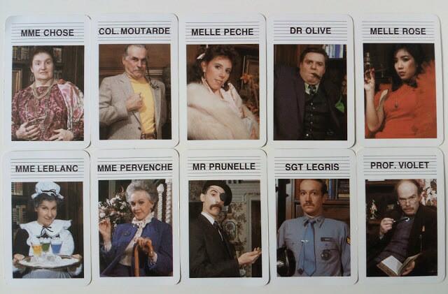 Cluedo: Vidéo Cartes