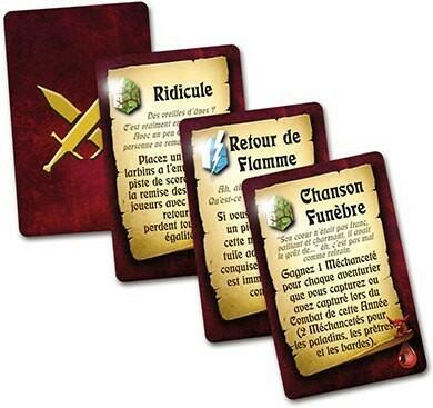 Dungeon Lords: Foire aux Monstres Cartes
