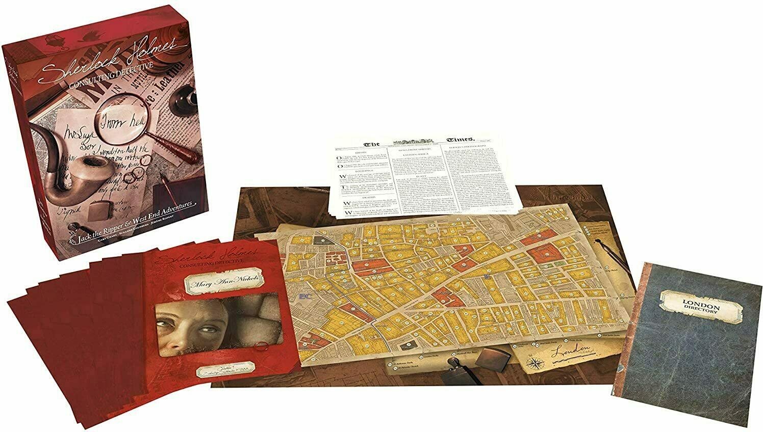 Sherlock Holmes: Consulting Detective - Jack the Ripper & West End Adventures Eclate