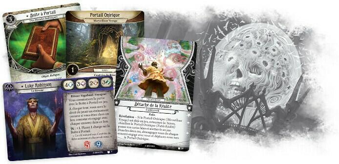 Horreur à Arkham: Le Jeu de Cartes - Les Dévoreurs de Rêves Cartes