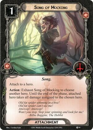 Le Seigneur des Anneaux: Le Jeu de Cartes - Les Marais des Morts Carte