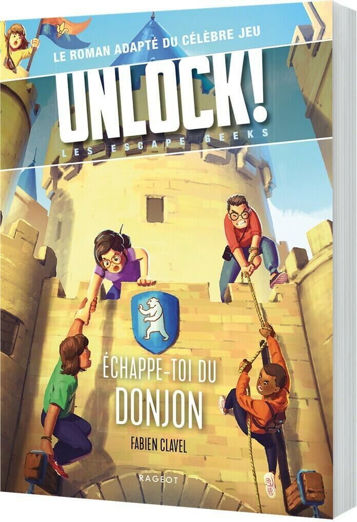 Unlock ! Les Escape Geeks - Échappe-toi du Donjon ! Cover 3d