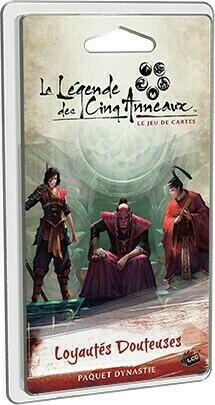 La Légende des Cinq Anneaux: Le Jeu de Cartes - Loyautés Douteuses Cover 3d