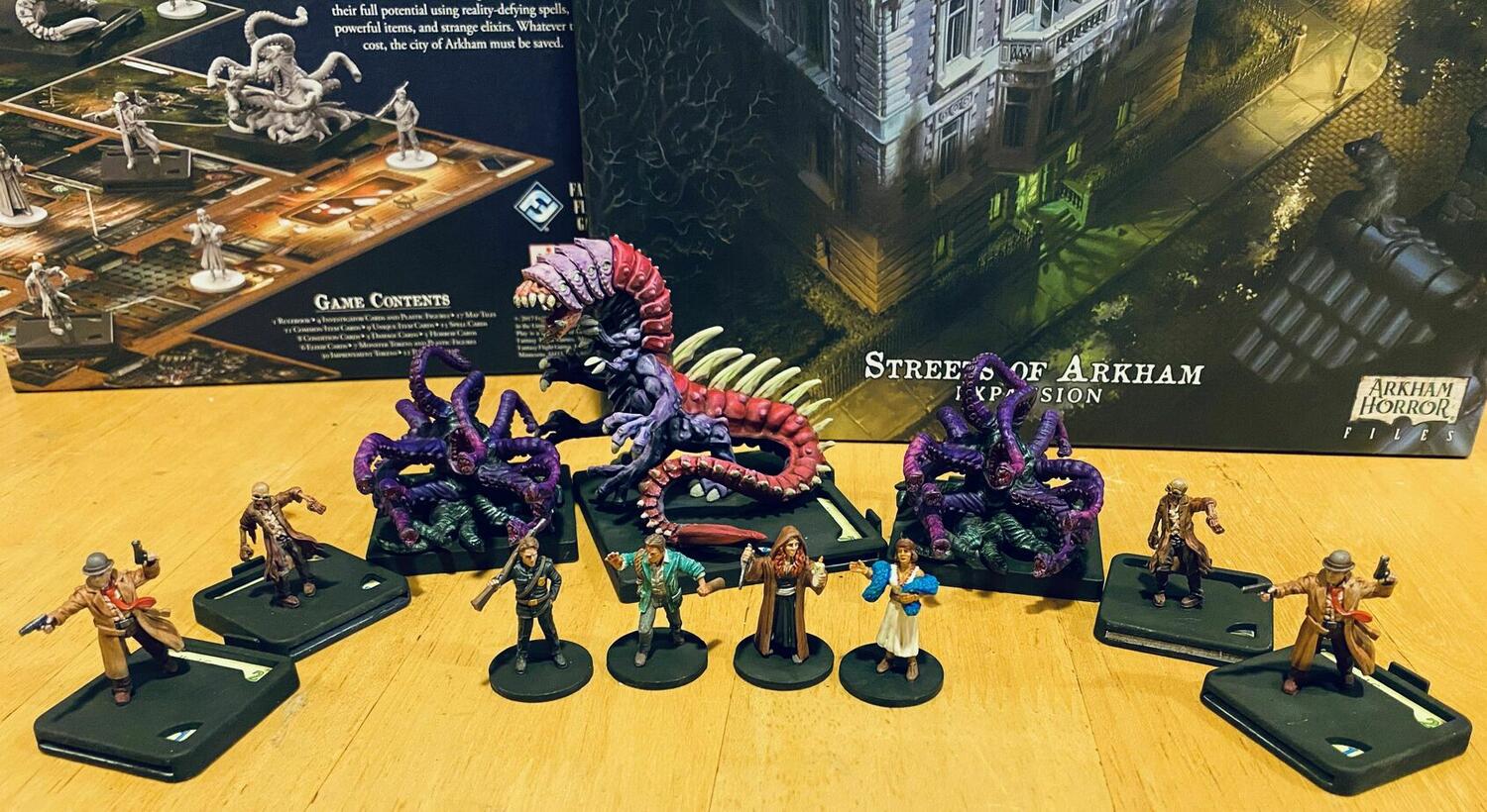 Les Demeures de l'Épouvante: Seconde Édition - Les Rues d'Arkham Figurines