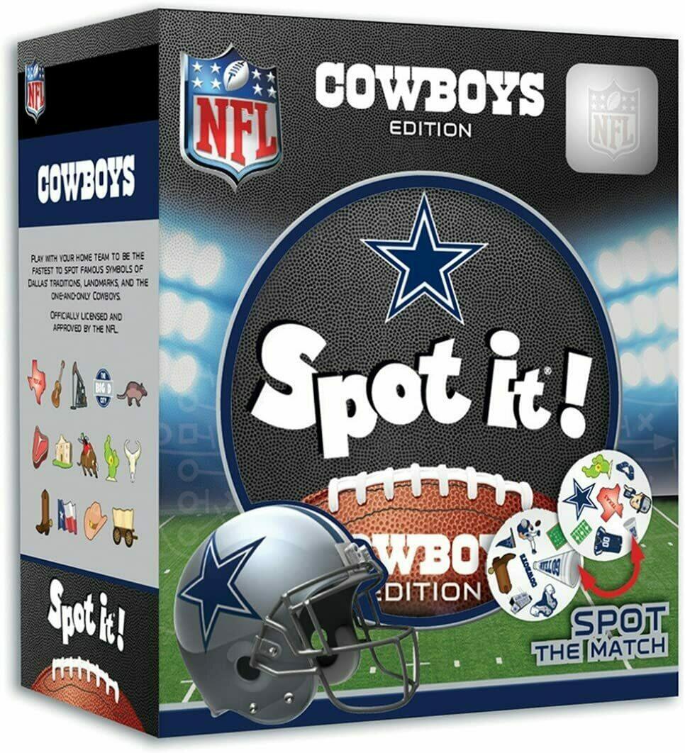 Spot it! Dallas Cowboys Edition Cover 3d