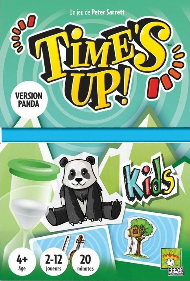 Time's Up Kids - Panda Cover