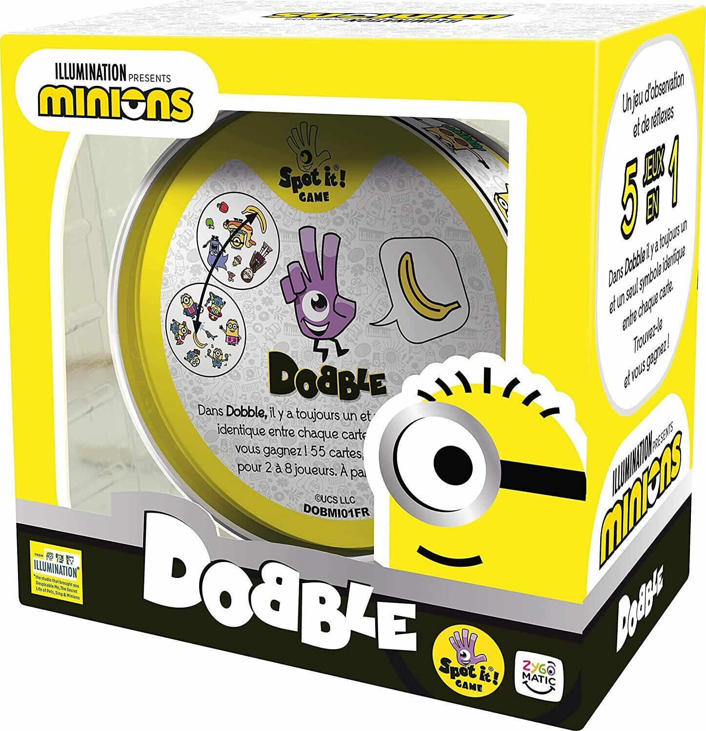 Dobble: Minions Cover 3d