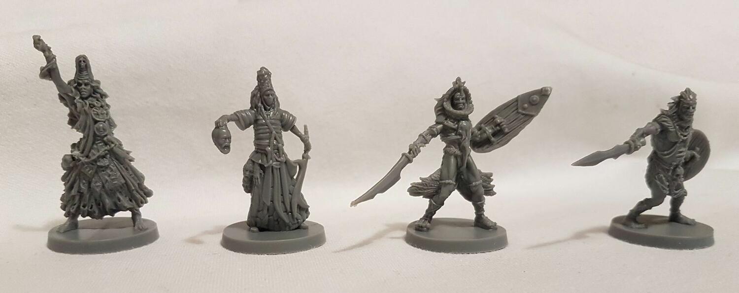 Conan: Chasseurs de Sorcières Kushites Figurines