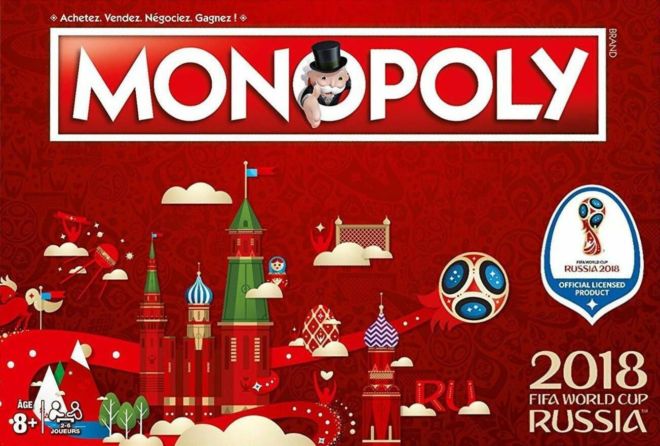 Monopoly: 2018 Fifa World Cup Russia Cover