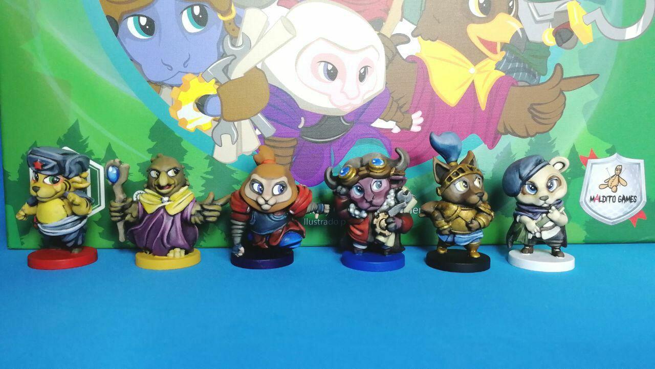 My Little Scythe Figurines